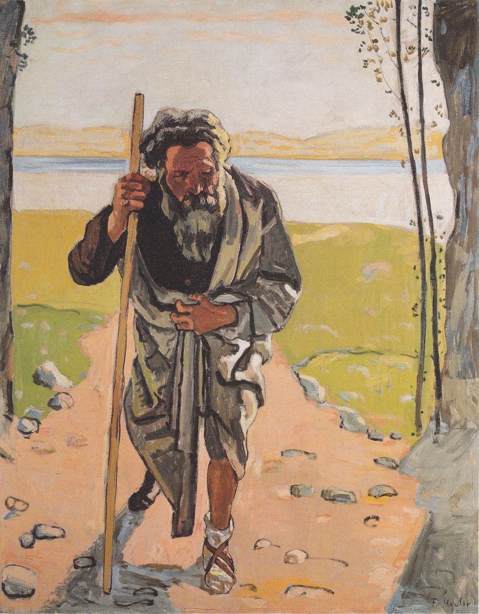 Ahasver by Ferdinand Hodler