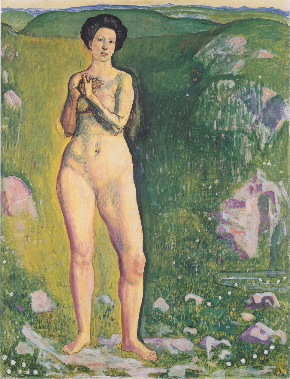 The Source by Ferdinand Hodler