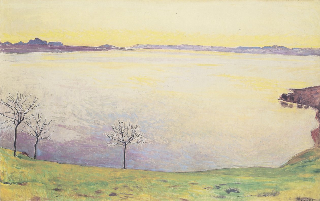 Lake Geneva from Chexbres by Ferdinand Hodler