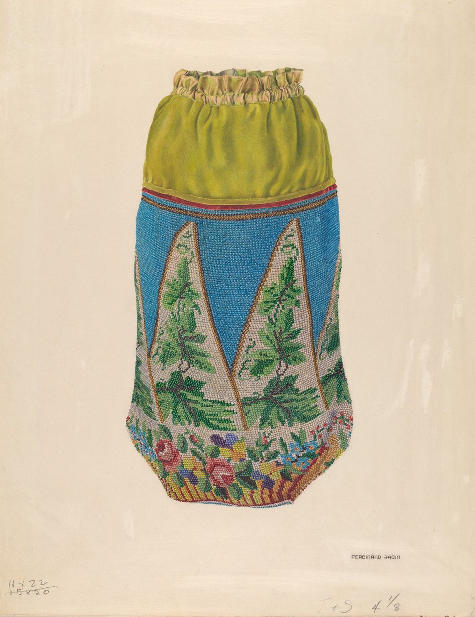 Beaded Handbag by Ferdinand Badin