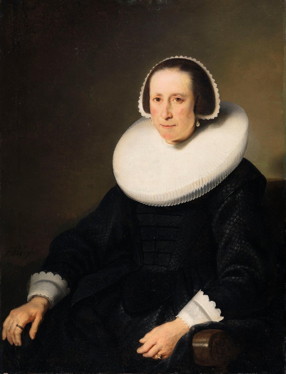 Portrait of a Lady by Ferdinand Bol