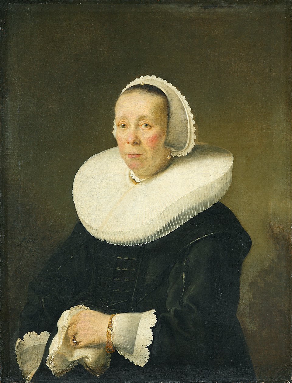 Portrait of an Older Woman by Ferdinand Bol