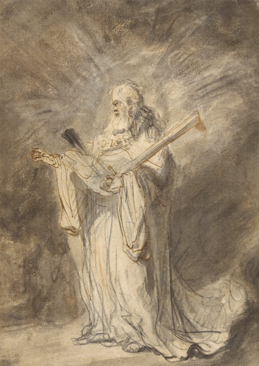 The Messenger of God Appearing to Joshua by Ferdinand Bol