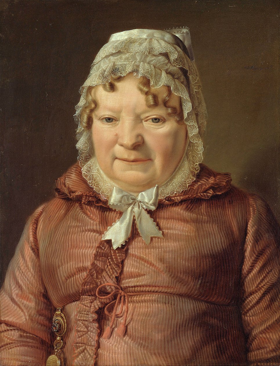The Mother of Captain von Stierle-Holzmeister by Ferdinand Georg Waldmüller