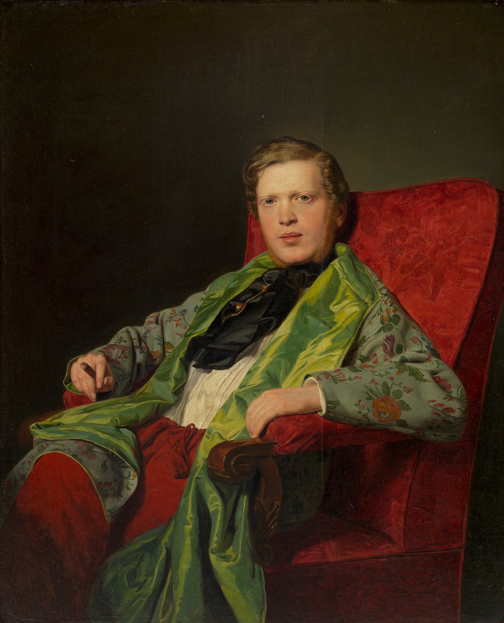 Emanuel Ritter von Neuwall (1813-1879) by Ferdinand Georg Waldmüller
