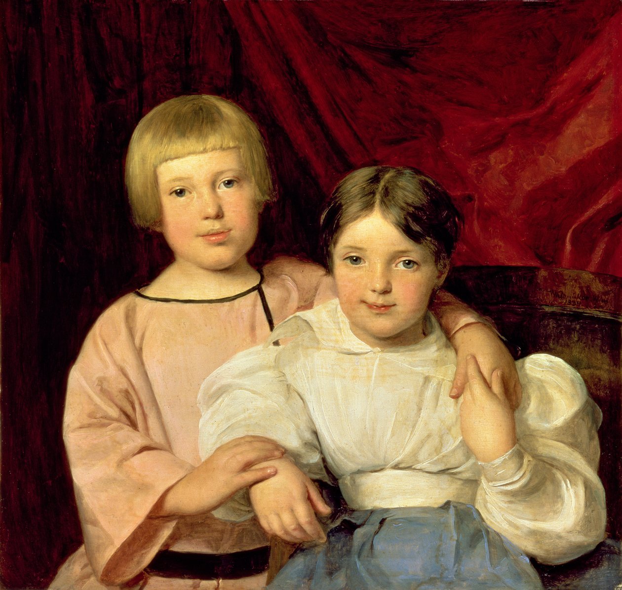 Children by Ferdinand Georg Waldmuller