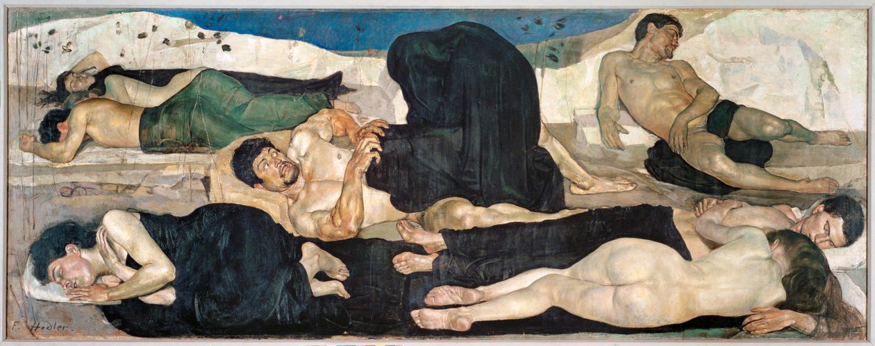 The Night by Ferdinand Hodler