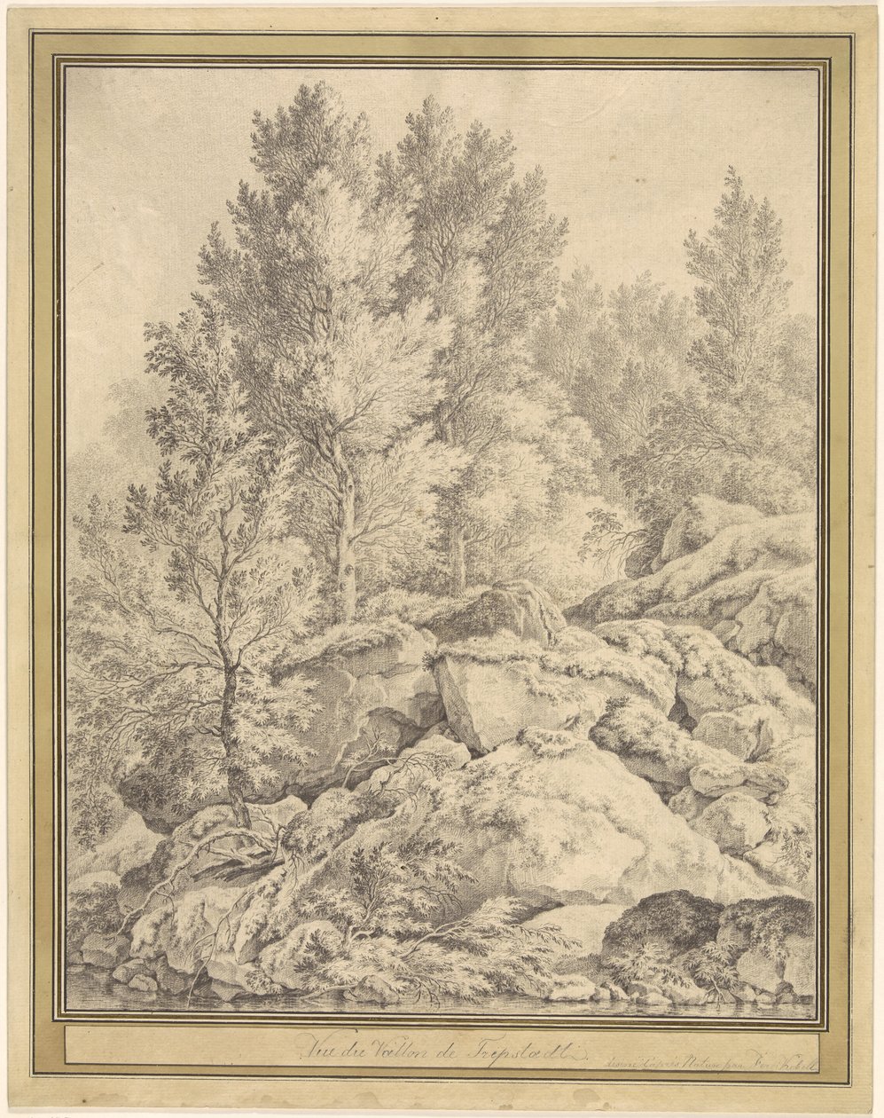 View of the Valley of Trippstadt in the Palatinate by Ferdinand Kobell