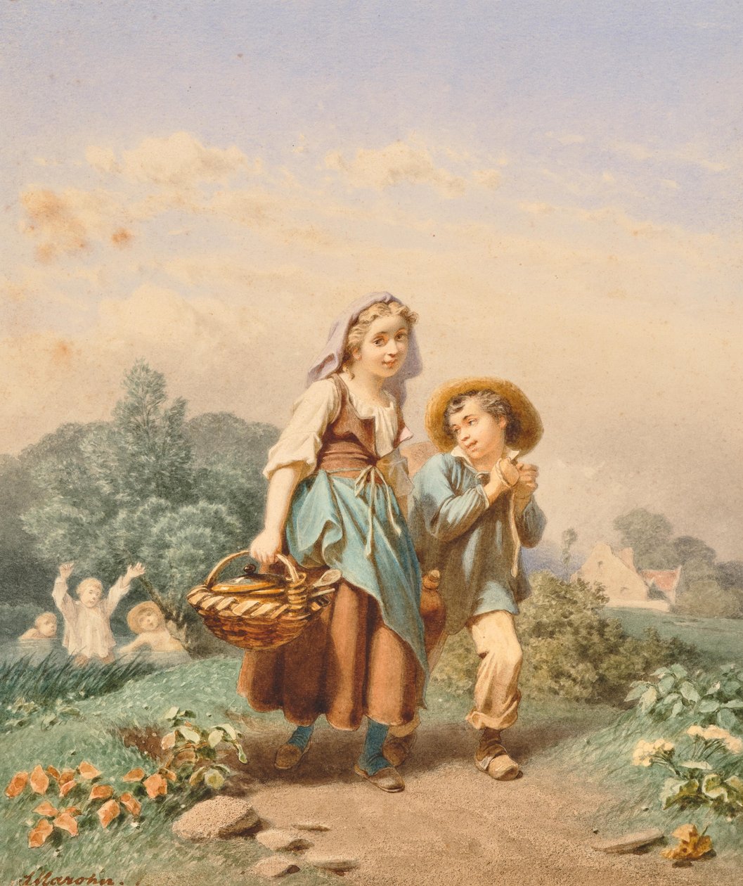 Path to the Field 2 by Ferdinand Marohn