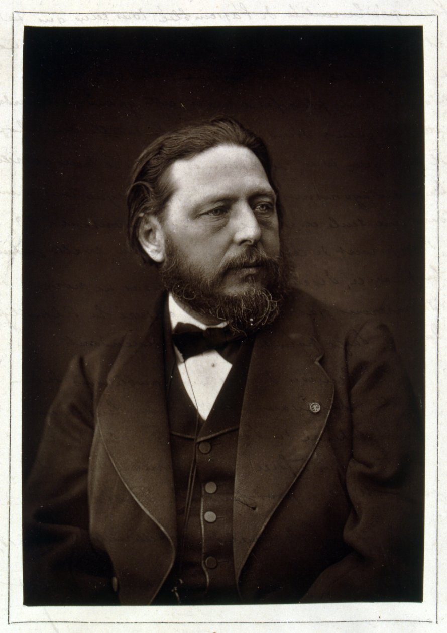 Portrait of Jules Breton by Ferdinand Mulnier