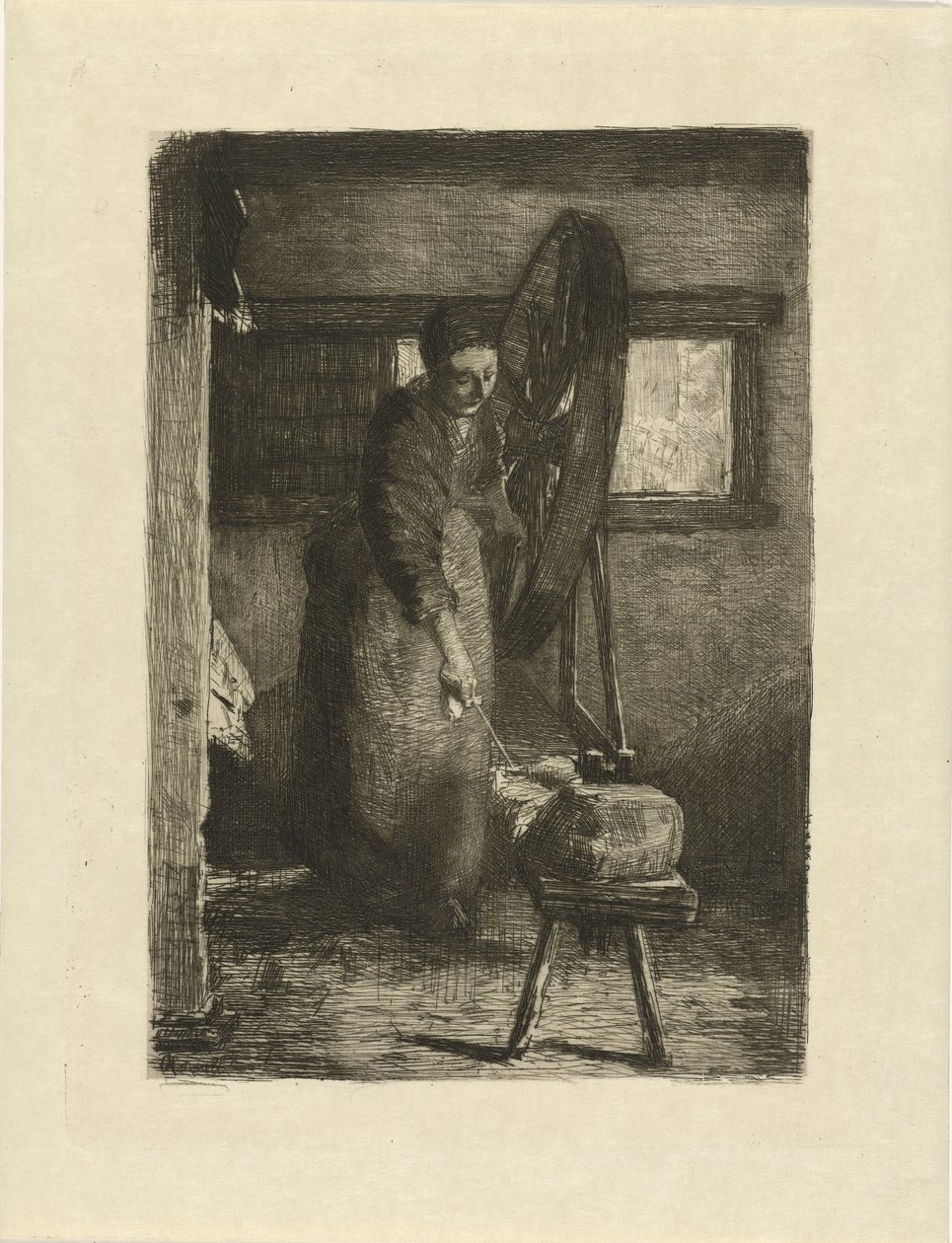 Spinner at Work by Ferdinand Oldewelt