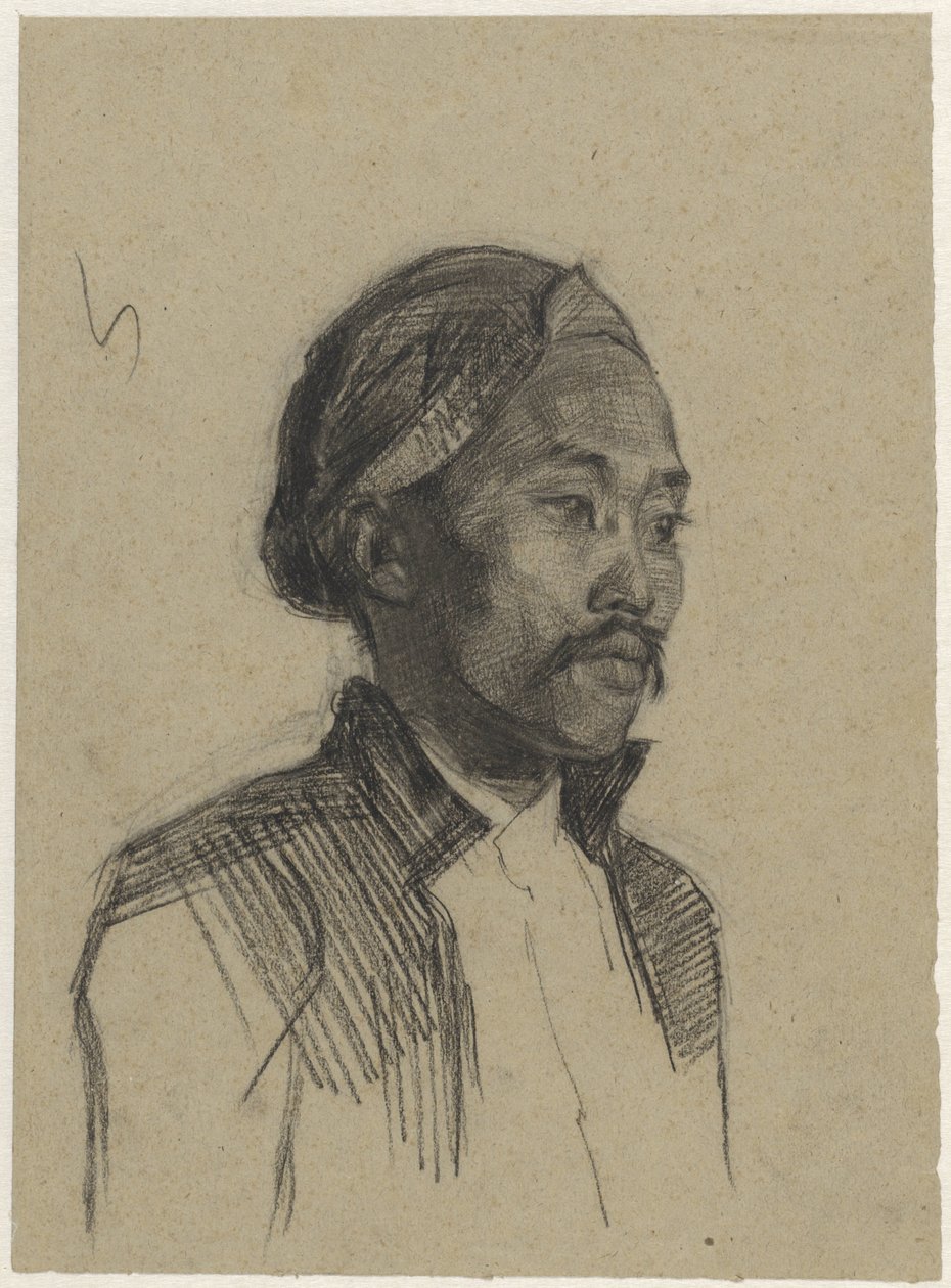 Study of a Javanese by Ferdinand Oldewelt