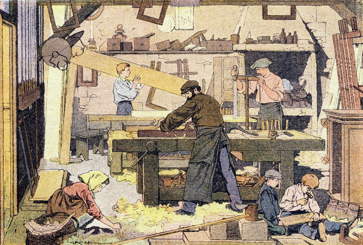 The Carpenter, in Imagier de l