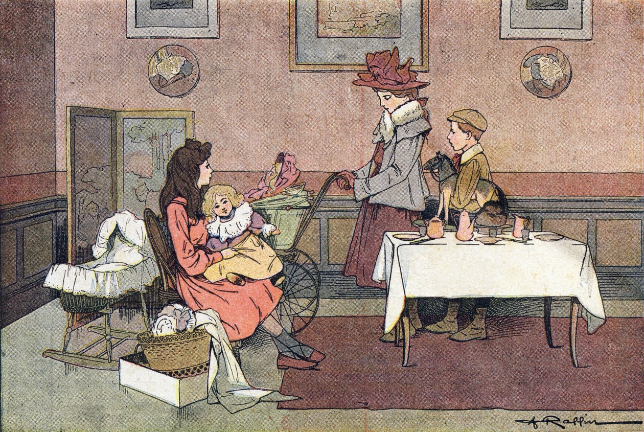 The Visit of the Doll, in Imagier de l