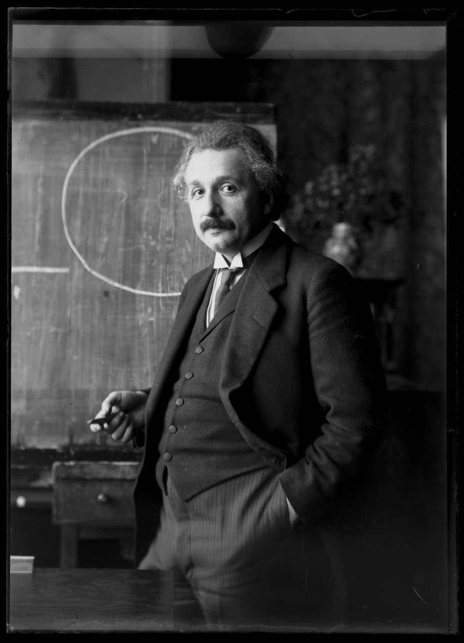 Portrait of Albert Einstein (1879-1955) by Ferdinand Schmutzer