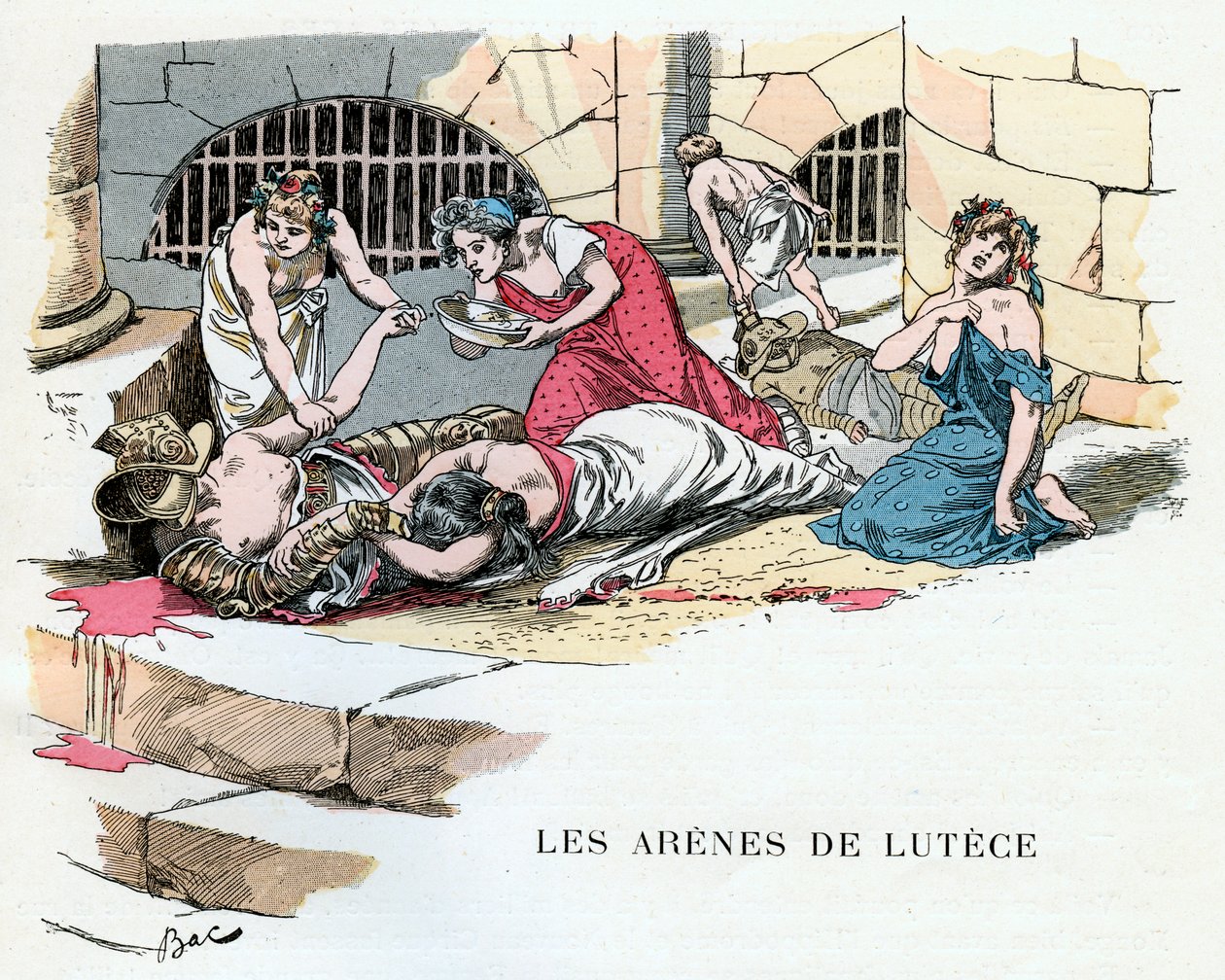 The Arenas of Lutetia by Ferdinand Sigismund Bac