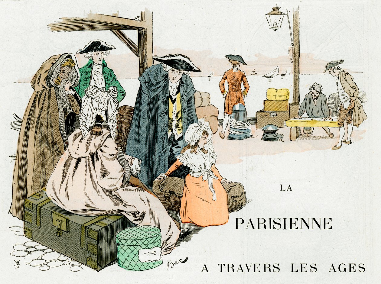 The Parisian Woman Through the Ages by Ferdinand Sigismund Bac