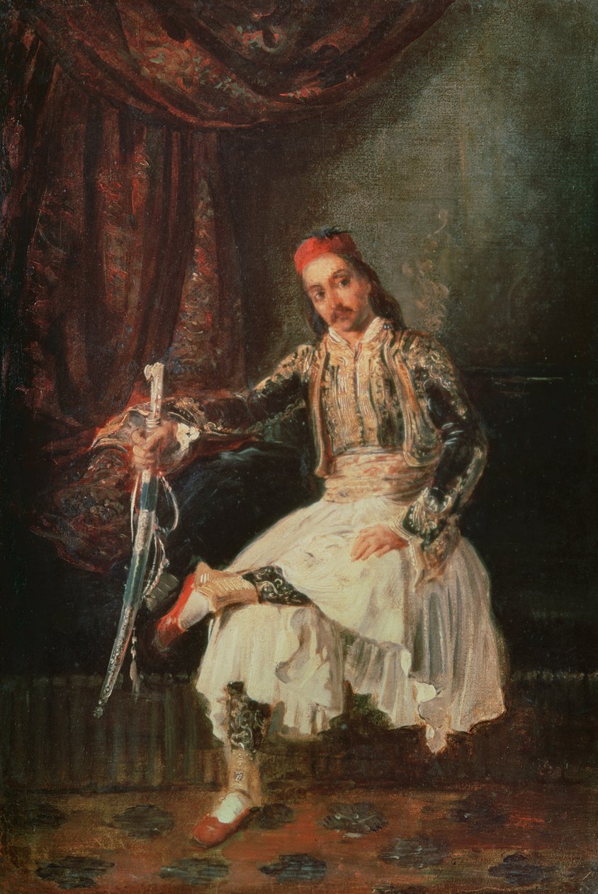 Count Patiano by Ferdinand Victor Eugene Delacroix