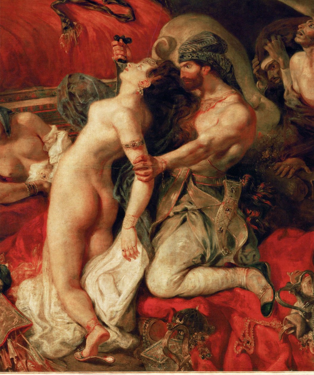 The Death of Sardanapalus by Ferdinand Victor Eugene Delacroix