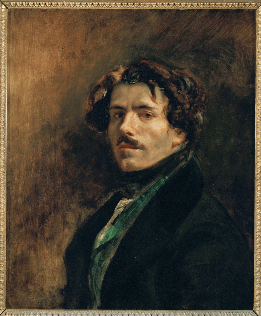 Delacroix, Self-Portrait by Ferdinand Victor Eugene Delacroix