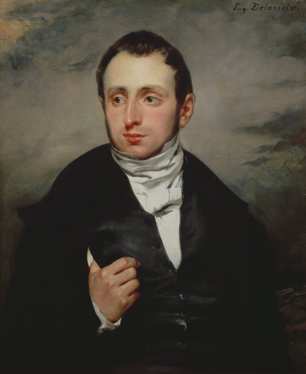 Doctor Francois-Marie Demaisons, 1832 by Ferdinand Victor Eugene Delacroix