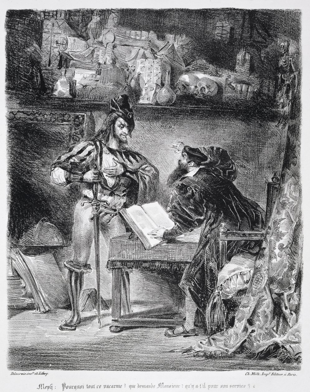 First Meeting between Faust and Mephistopheles: 