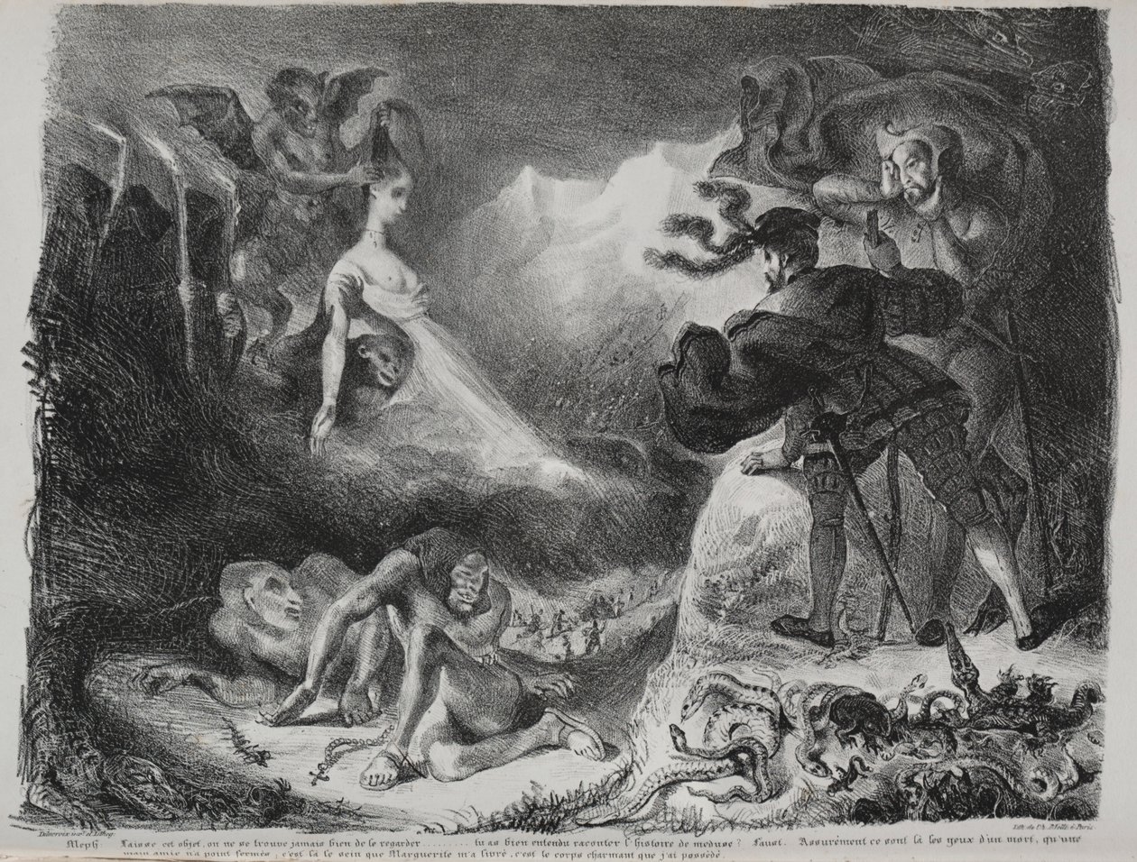 Illustrations for Faust: Marguerite
