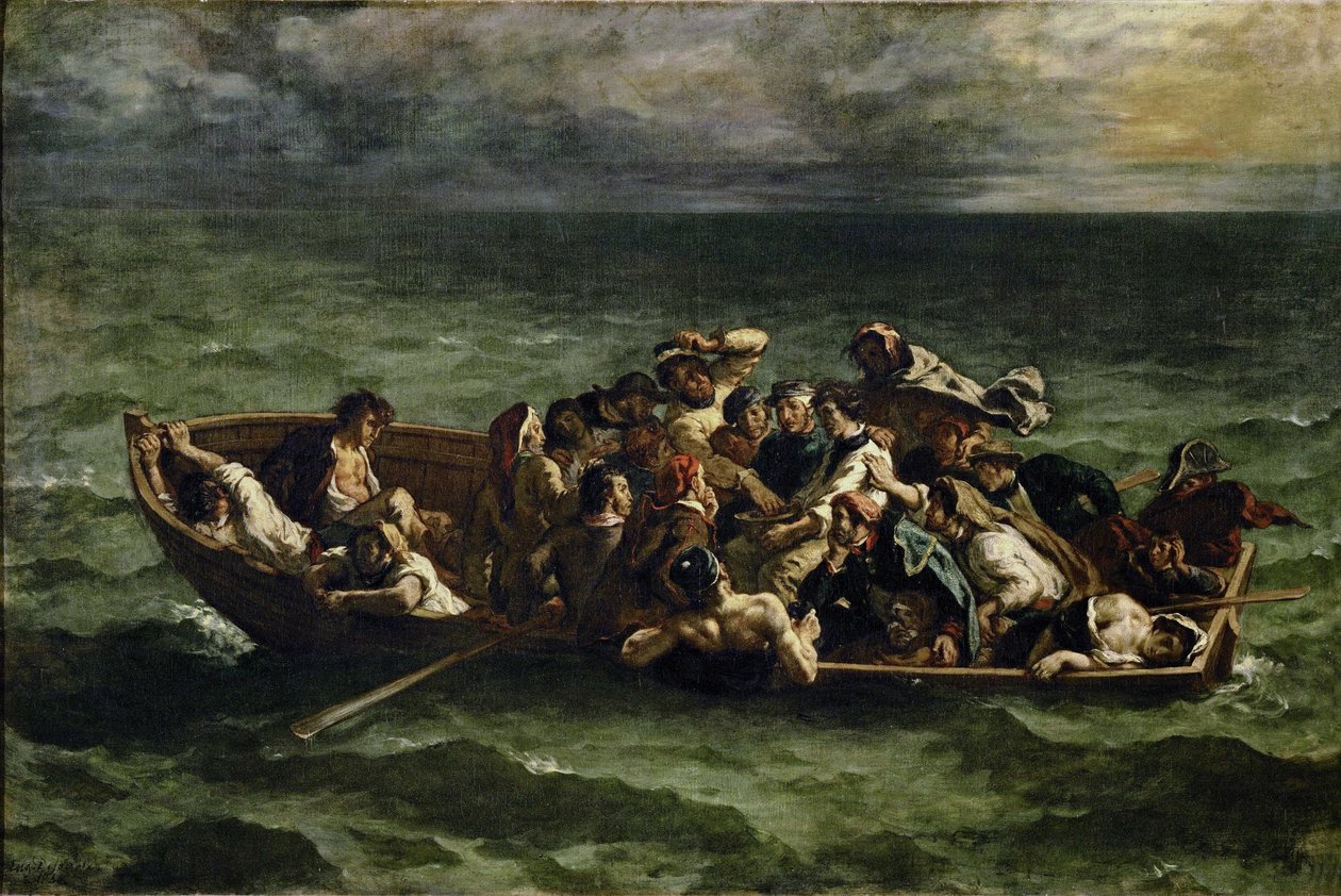 The Shipwreck of Don Juan by Ferdinand Victor Eugene Delacroix