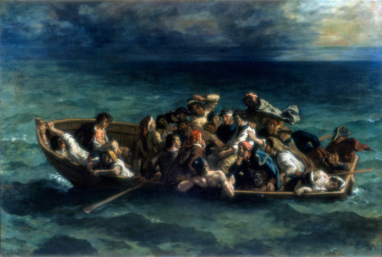 The Shipwreck of Don Juan, 1840 by Ferdinand Victor Eugene Delacroix