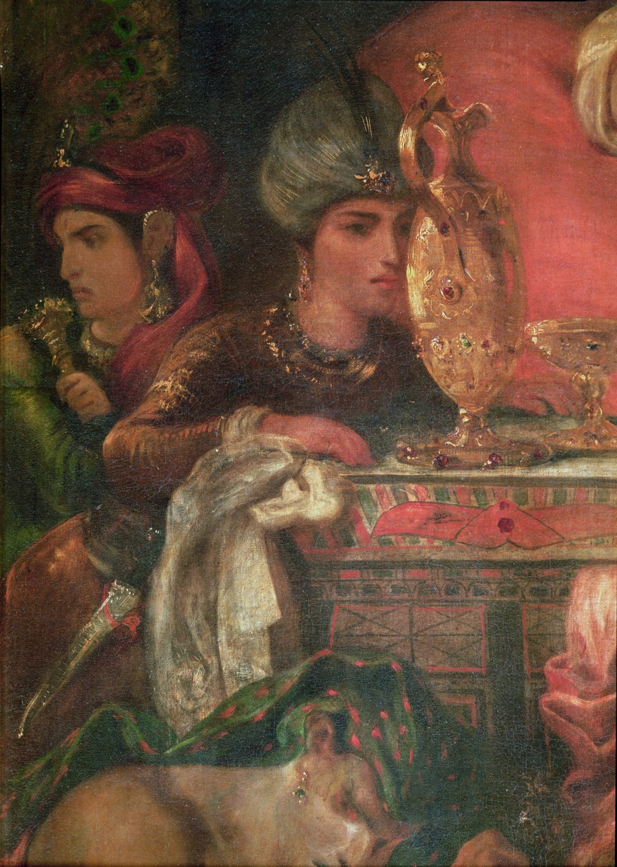 The Death of Sardanapalus by Ferdinand Victor Eugene Delacroix