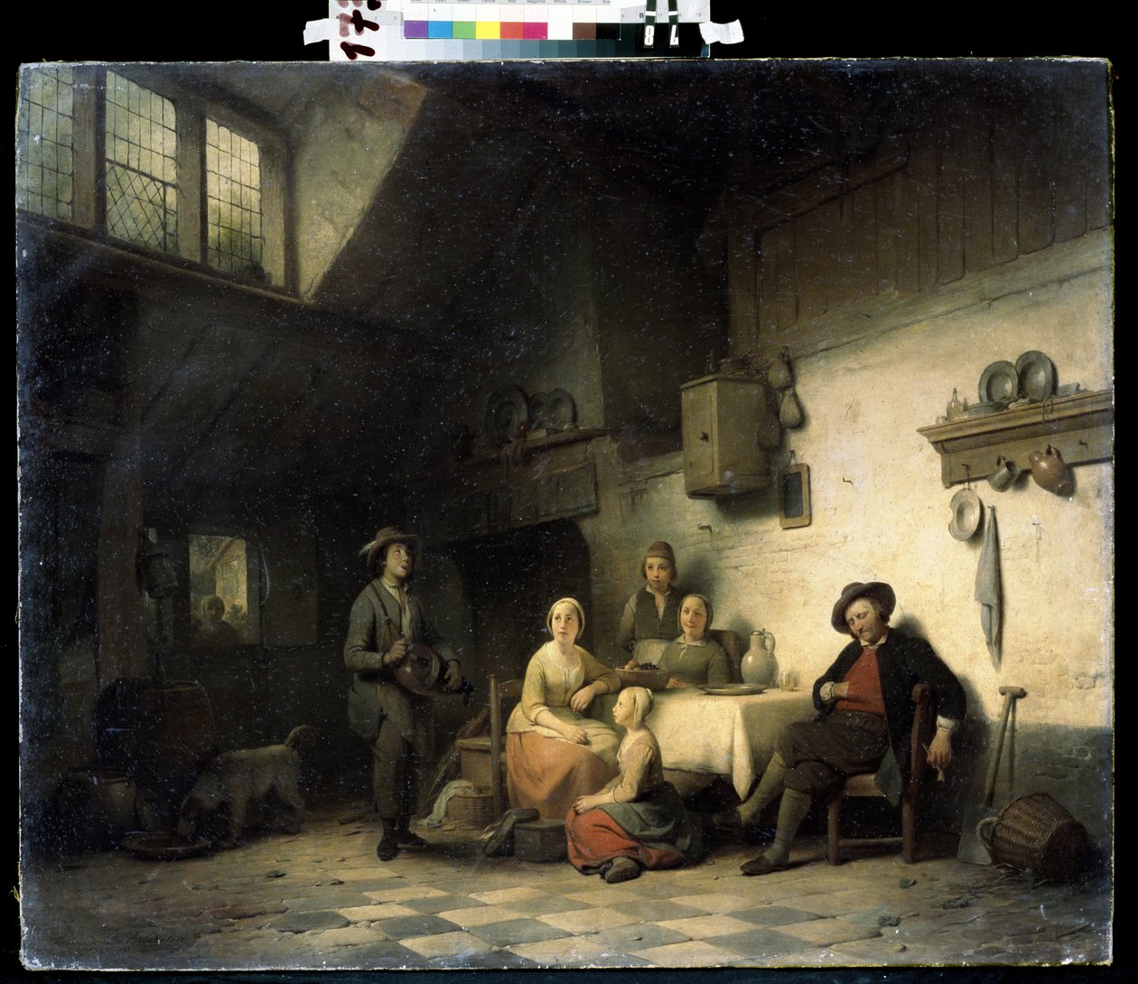 House concert by Ferdinand de Braekeleer