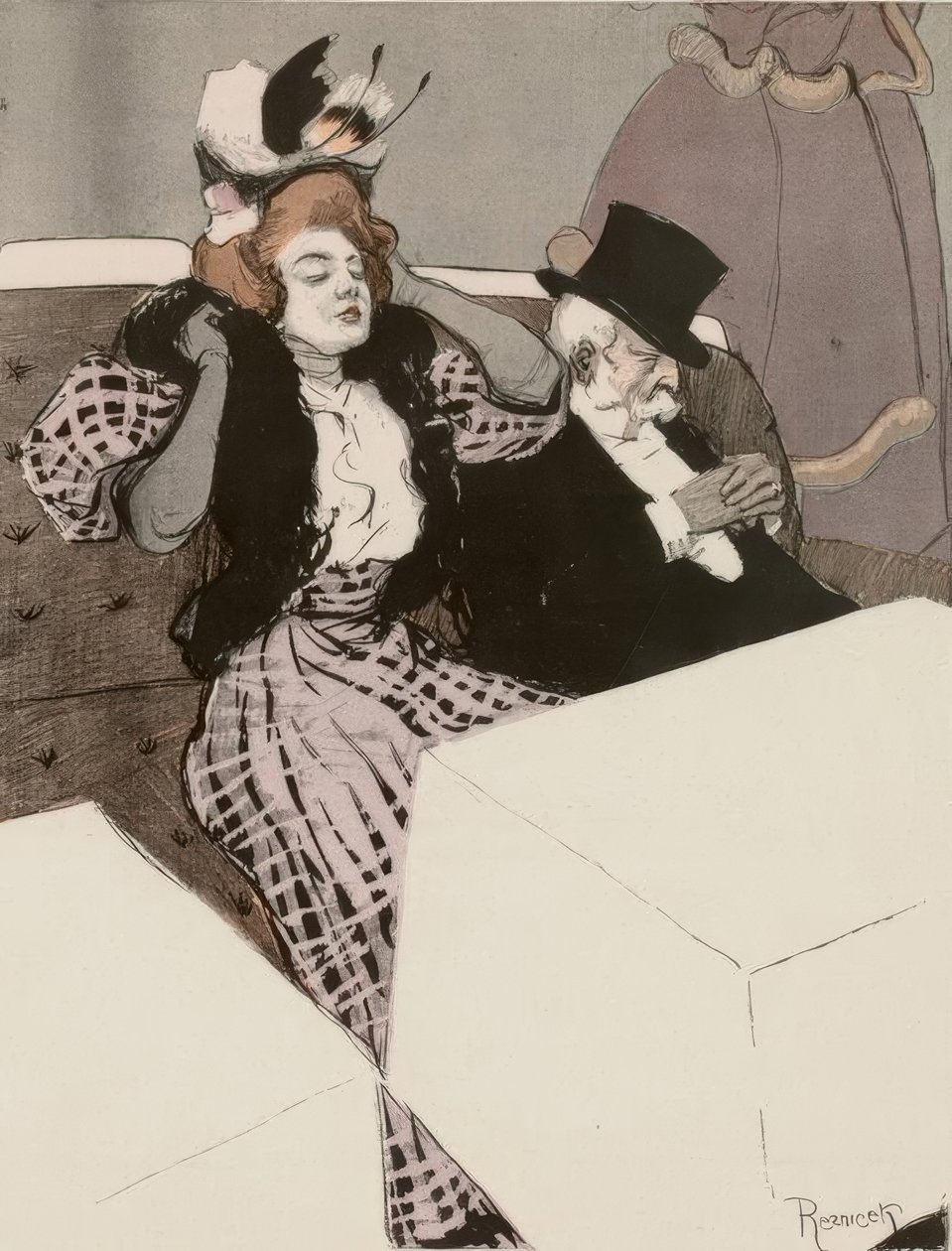 The Miracle. / What Does Your Wife Say When She Hears That by Ferdinand von Reznicek