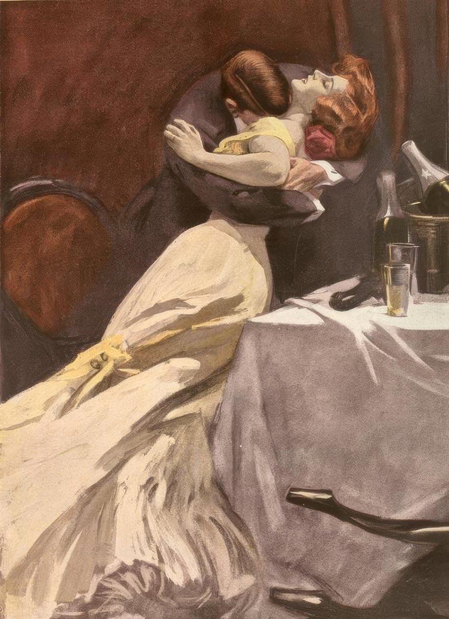 Not Too Stormy! Your Passion Can Ruin Everything for All I Care, Just Not My Robe by Ferdinand von Reznicek