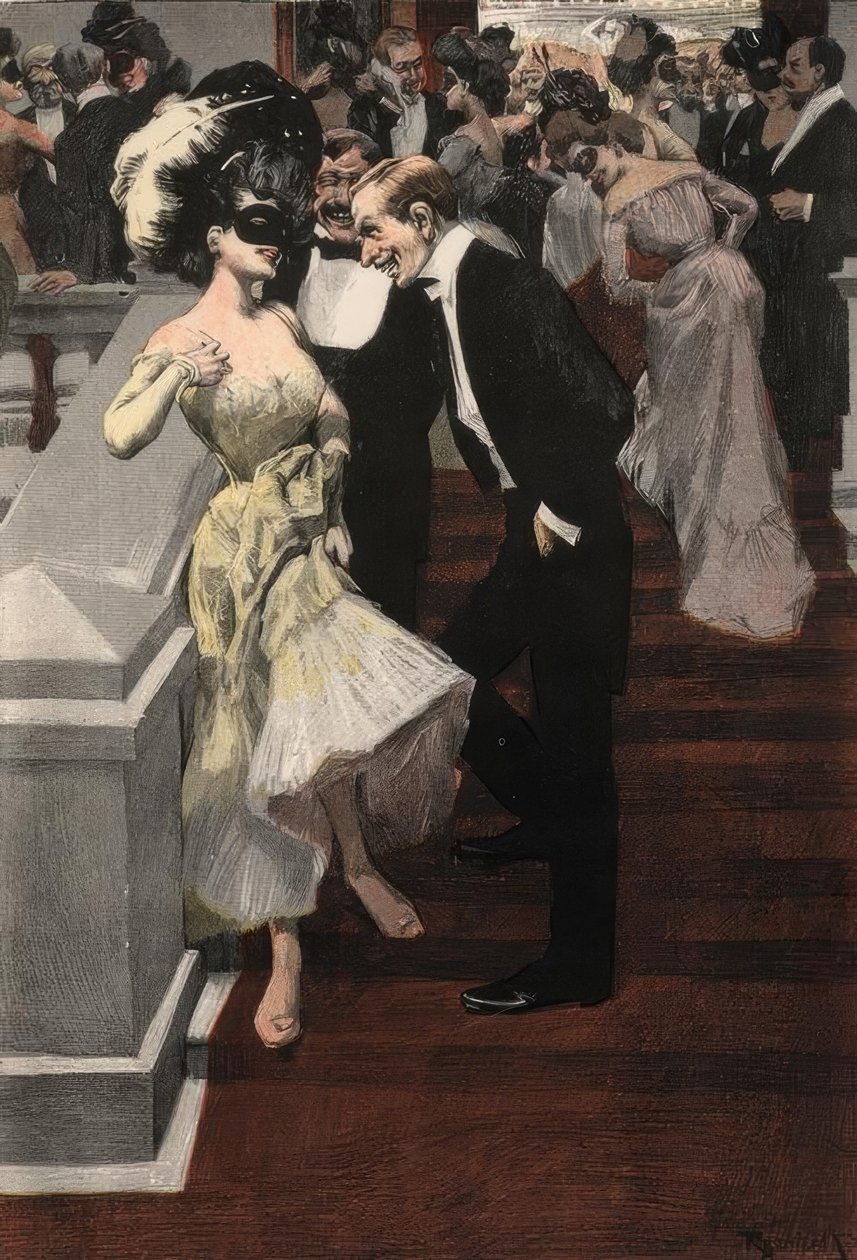 Bal pare from Galante Welt 1904 by Ferdinand von Reznicek