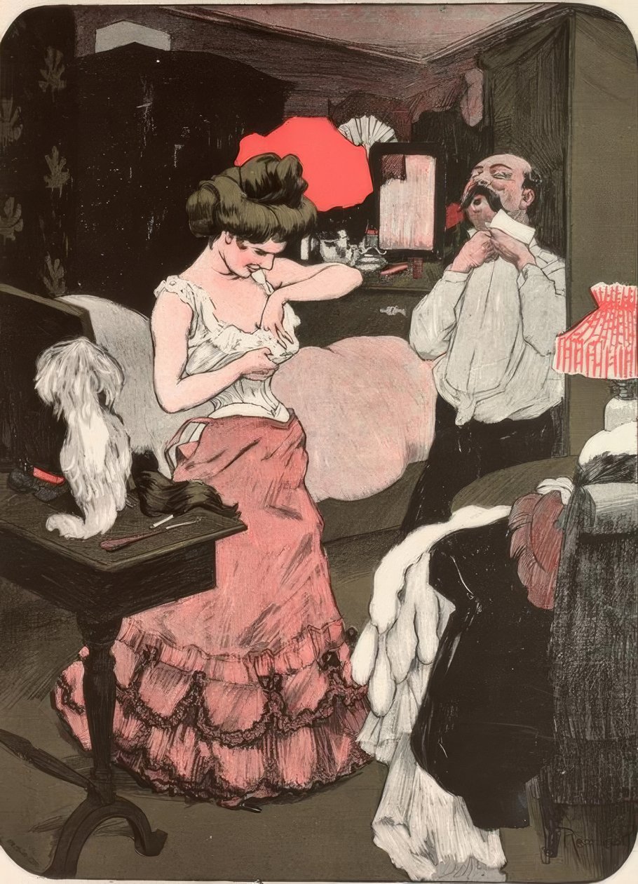 At Home. / Jessas, there