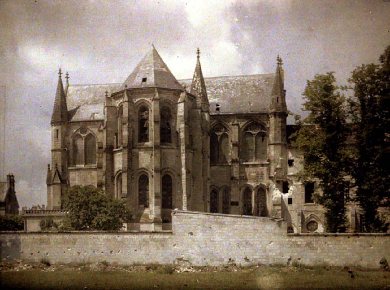 Abbey Saint-Leger, Soissons, Aisne, France, 1917 by Fernand Cuville