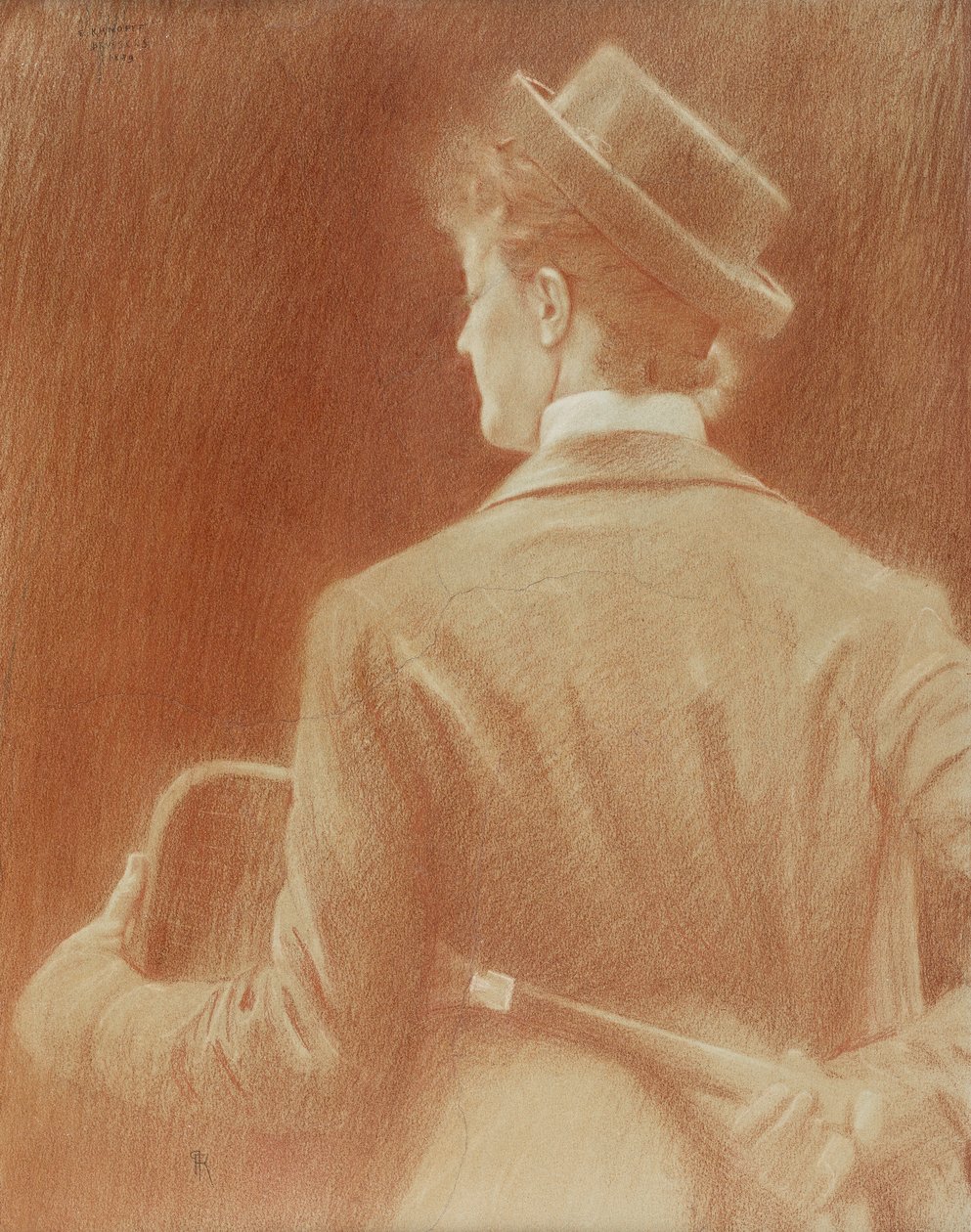 A Tennis Player; Study for 
