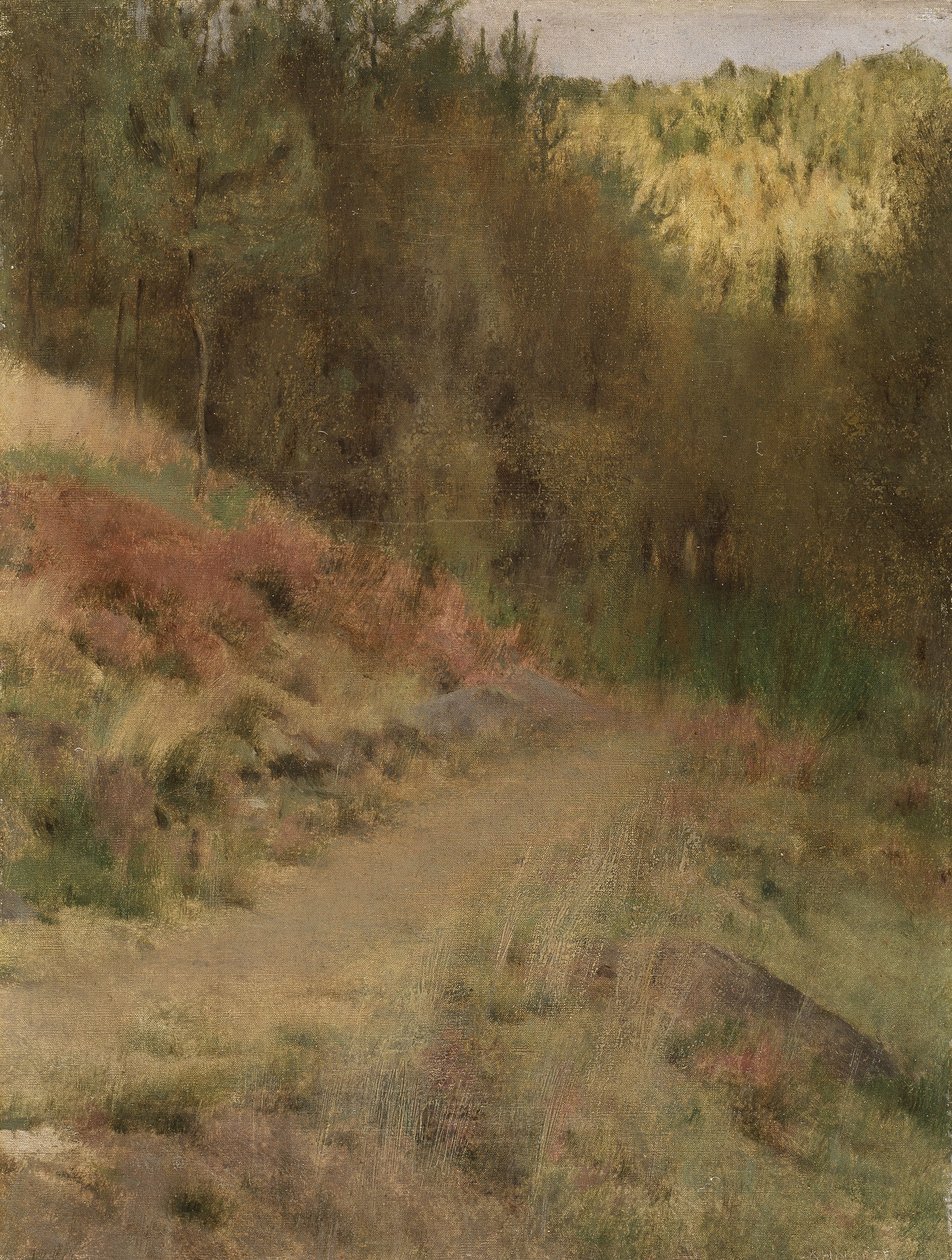 Landscape in Fosset by Fernand Khnopff