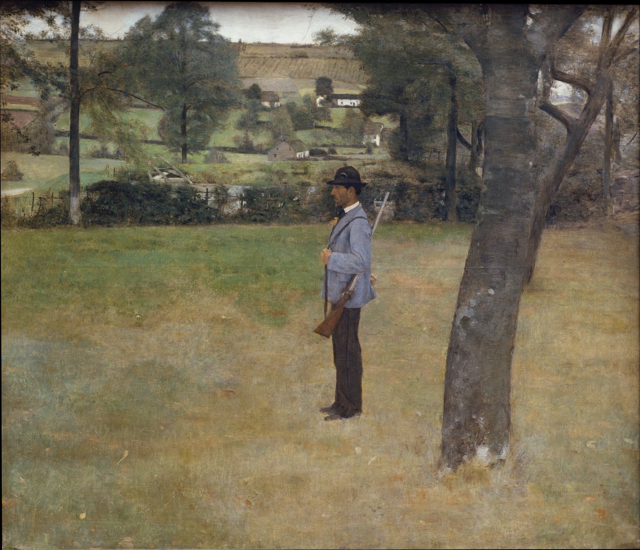The Game Warden by Fernand Khnopff