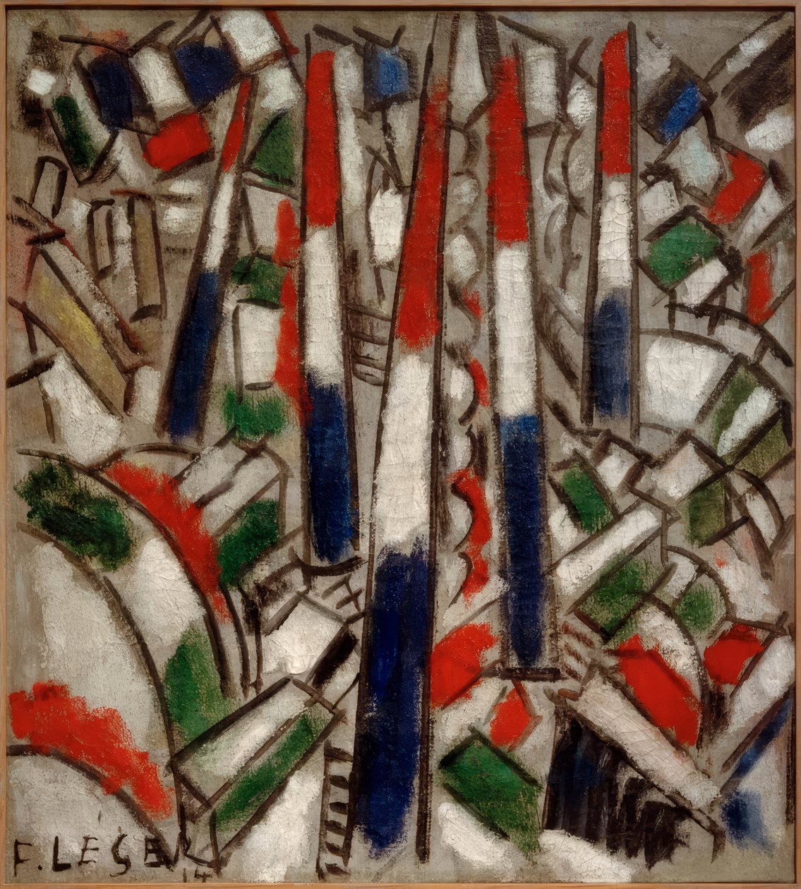 The 14th of July by Fernand Leger