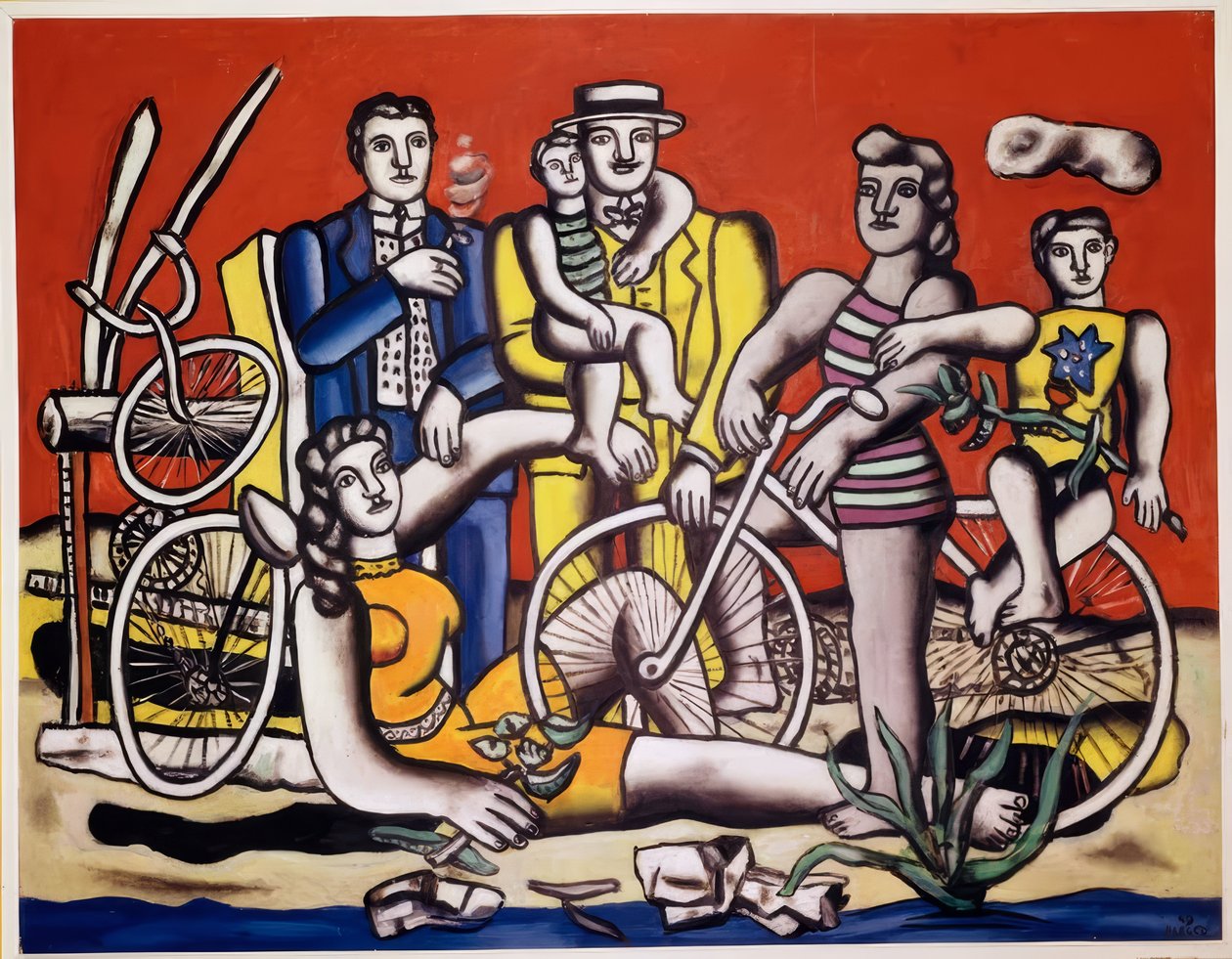 The Excursion by Fernand Leger