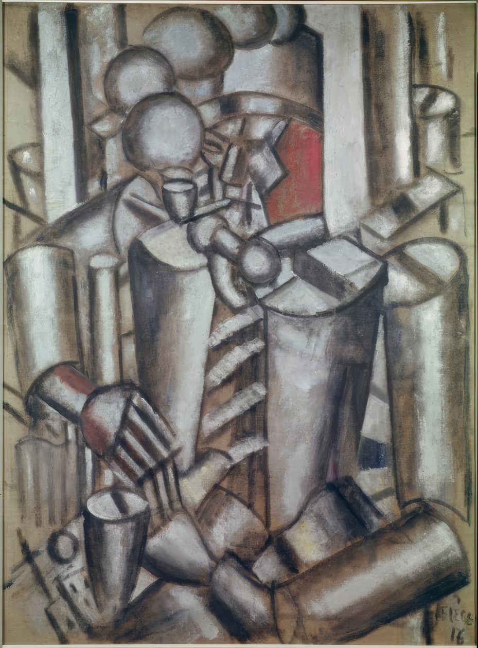 The Smoking Soldier by Fernand Leger