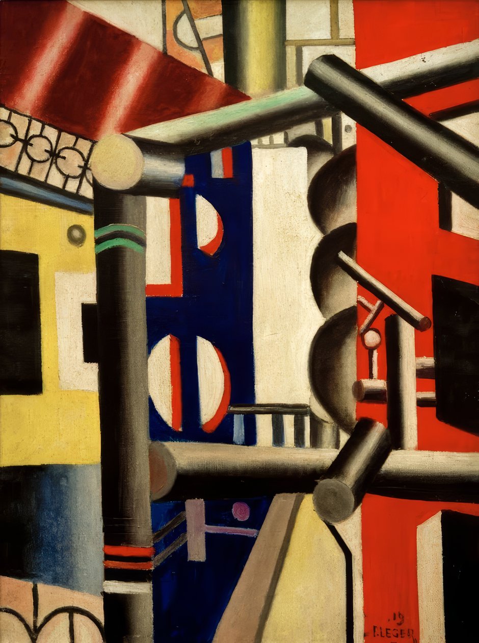 Scaffolding by Fernand Leger