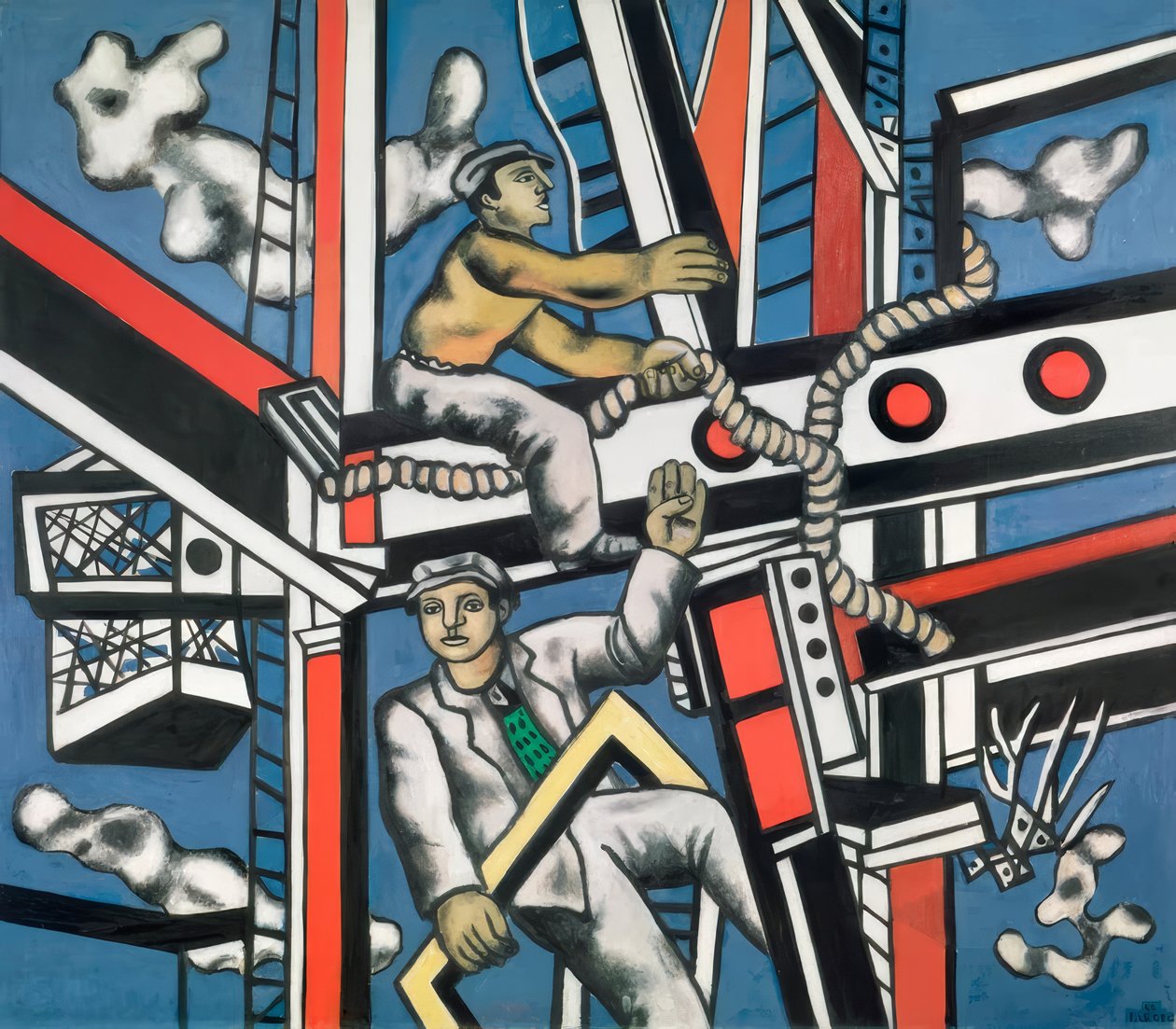 The Constructors by Fernand Leger: Premium art reproduction