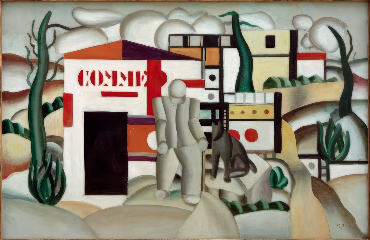 Man with Dog by Fernand Leger