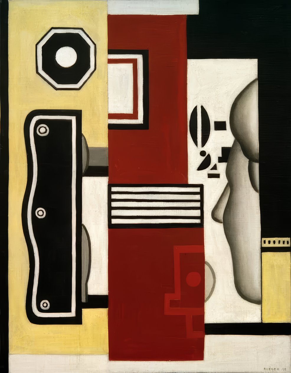 Profile by Fernand Leger