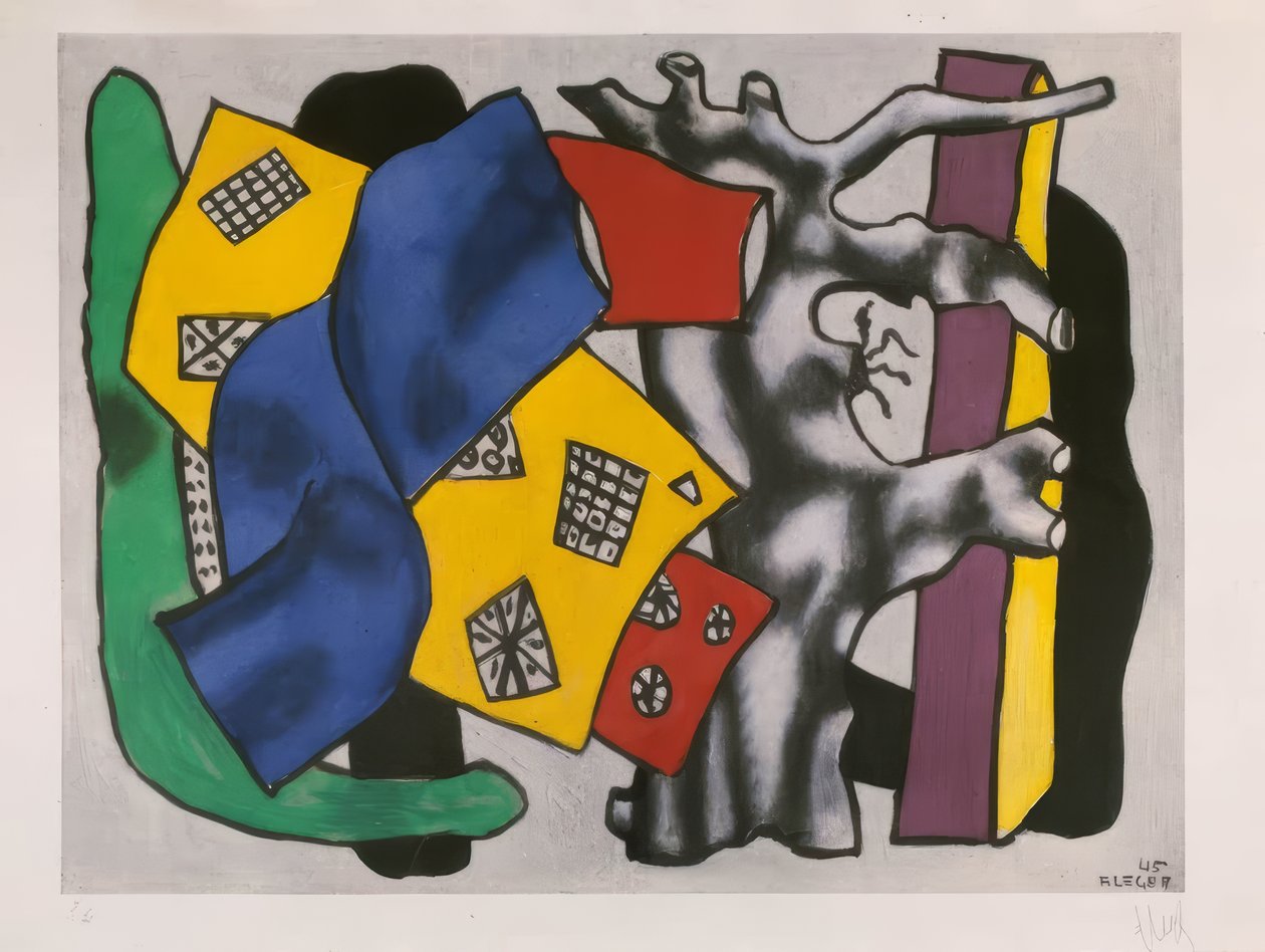 Gray Roots by Fernand Leger