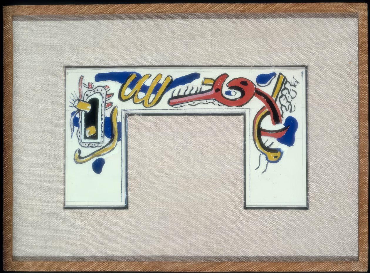 Study for the French Line Pier by Fernand Leger