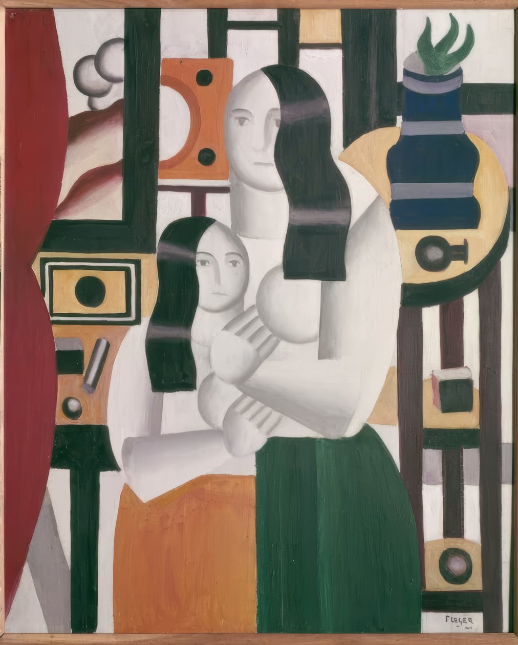Two Standing Women by Fernand Leger