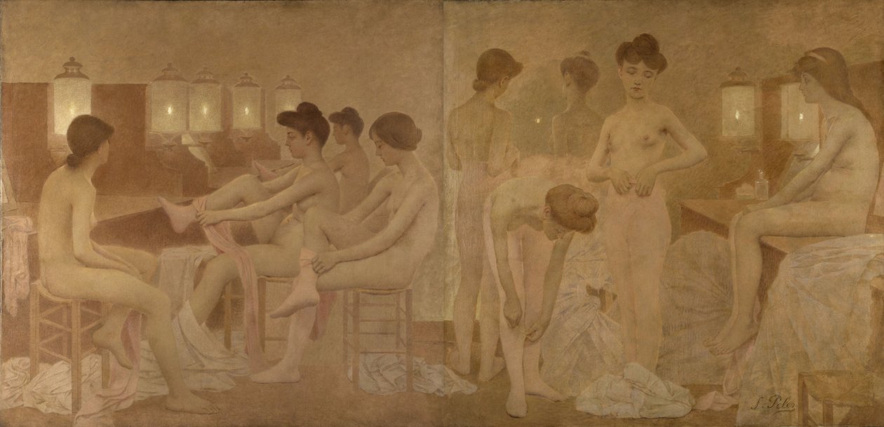 The Dancers, between 1905 and 1909 by Fernand Pelez